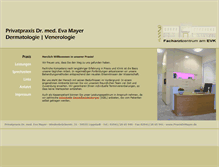 Tablet Screenshot of praxisdrmayer.de